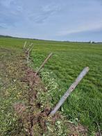 Palen met betonnen voet, Ophalen of Verzenden, Gebruikt, Palen