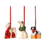 Villeroy en Boch Nostalgic Ornaments set van 3 honden, Ophalen of Verzenden, Nieuw