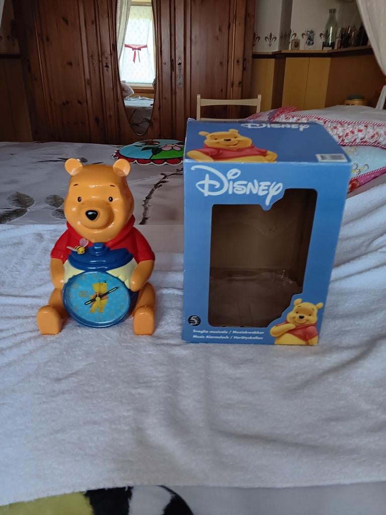 Disney Winnie de Poeh Wekker met Geluidsopname, Verzenden, Zo goed als nieuw, Jongen of Meisje
