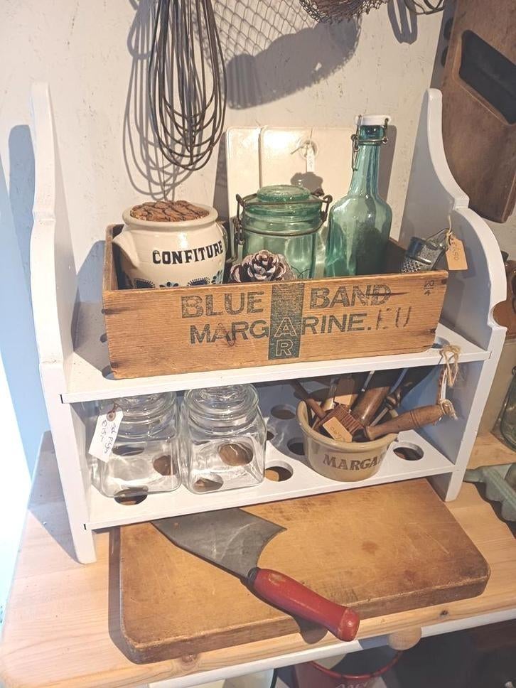 Brocant Groot Eierrek, Antiek en Kunst, Antiek | Woonaccessoires, Ophalen of Verzenden