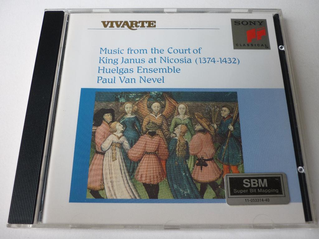 Huelgas-Ensemble, Van Nevel ‎– Court King Janus At Nicosia, Ophalen of Verzenden, Middeleeuwen en Renaissance, Zo goed als nieuw