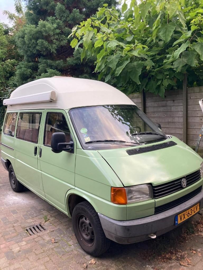 Volkswagen T4 Camper 1993 - APK tot 2027 - Veel ruimte, Buscamper of Camperbus, Volkswagen, Tot en met 2, Particulier