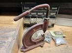 Antieke Schoenmakersmachine met Toebehoren, Ophalen of Verzenden