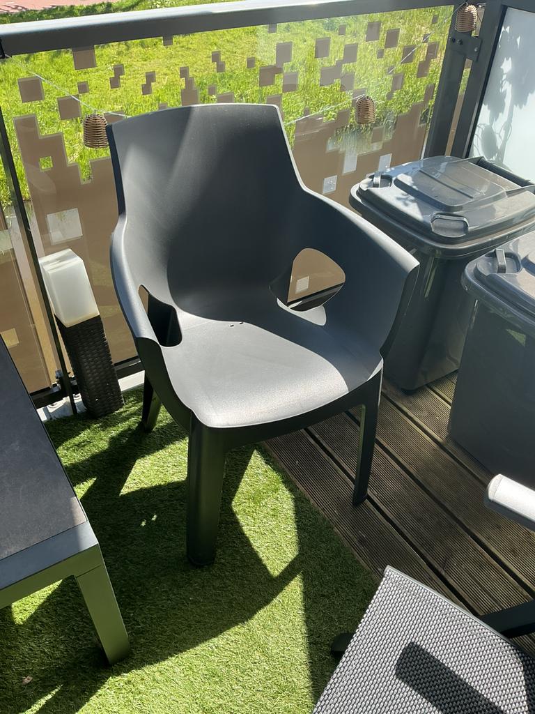 Hartman kuipstoel, Ophalen, Zo goed als nieuw, Kunststof