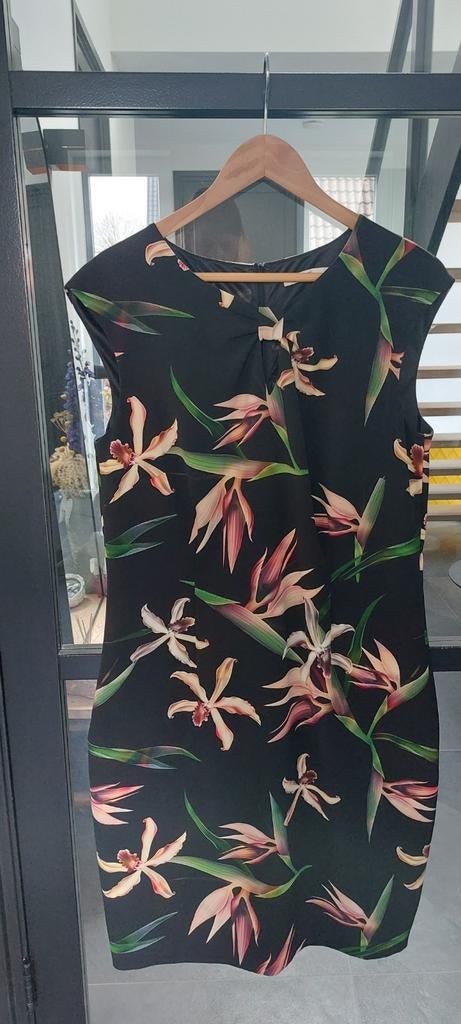 Leuke jurk van het merk Steps, maat 44, Ophalen of Verzenden, Zo goed als nieuw, Maat 42/44 (L), Zwart