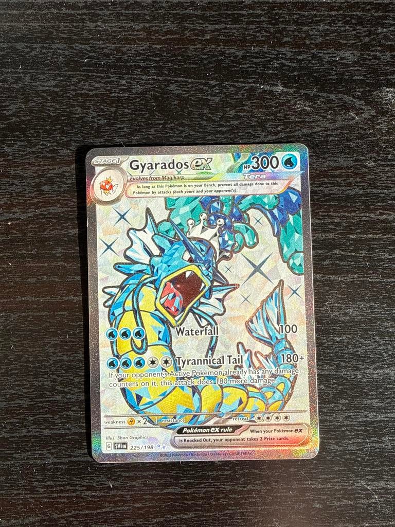Gyarados ex 224/198 - Obsidian Flames - Pokémon Kaart, Ophalen of Verzenden, Zo goed als nieuw, Losse kaart, Foil