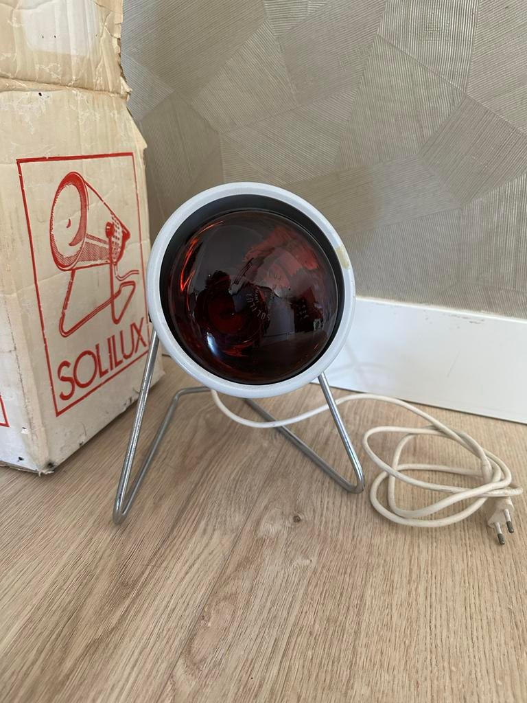 Vintage Original Hanau Solilux Infraroodlamp - Warmtebehande, Ophalen