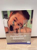 Psychology in education, Ophalen of Verzenden, Zo goed als nieuw