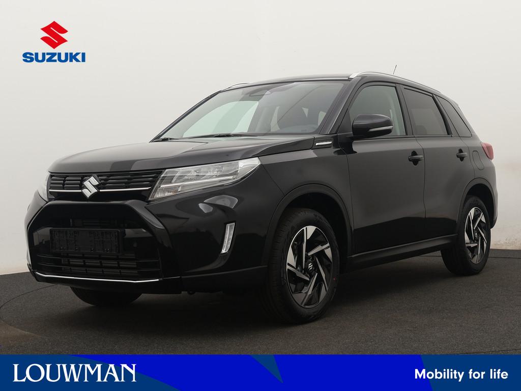 Suzuki Vitara 1.4 Boosterjet Smart Hybrid Style | Voorraad s, Auto's, Suzuki, Voorwielaandrijving, 12 maanden, Zwart, 4 cilinders