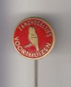 Voorthuizen Zangvogeltjes Vogel speldje, Verzamelen, Gebruikt, Niet vindbaar, Niet vindbaar, Speldje of Pin