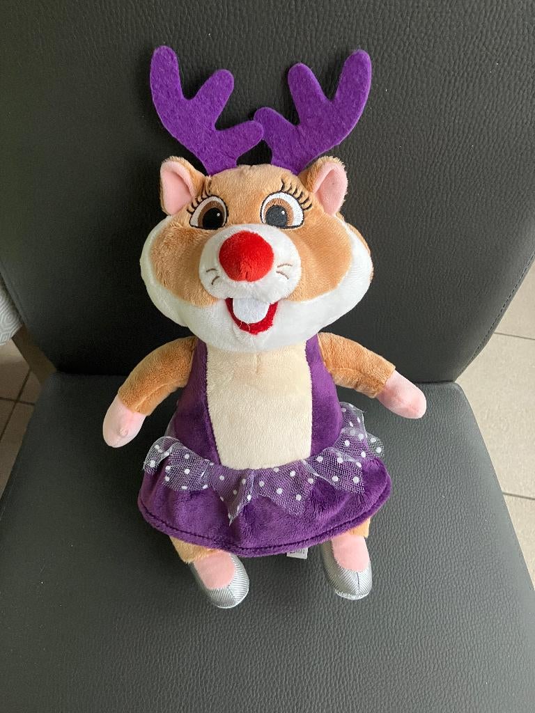 Albert Heijn ( AH ) hamster - rendier meisje kerst, Ophalen of Verzenden, Zo goed als nieuw, Overige typen