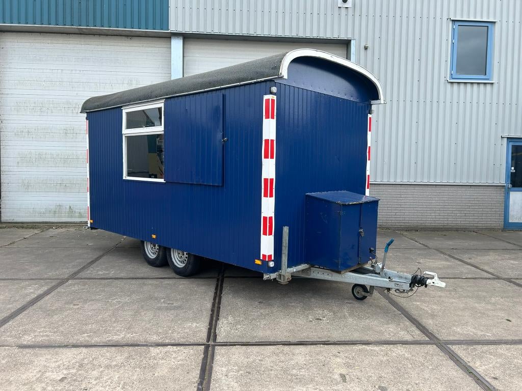 De Meeuw snelverkeer schaftwagen 400x200CM 2000KG, Ophalen, Gebruikt
