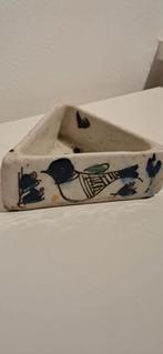 Antieke Perzische kom met vogel- en visdecoraties, Ophalen of Verzenden