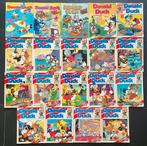 Complete serie Donald Duck Dubbelalbum 1 t/m 19 compleet!, Complete serie of reeks, Ophalen of Verzenden, Zo goed als nieuw, Donald Duck
