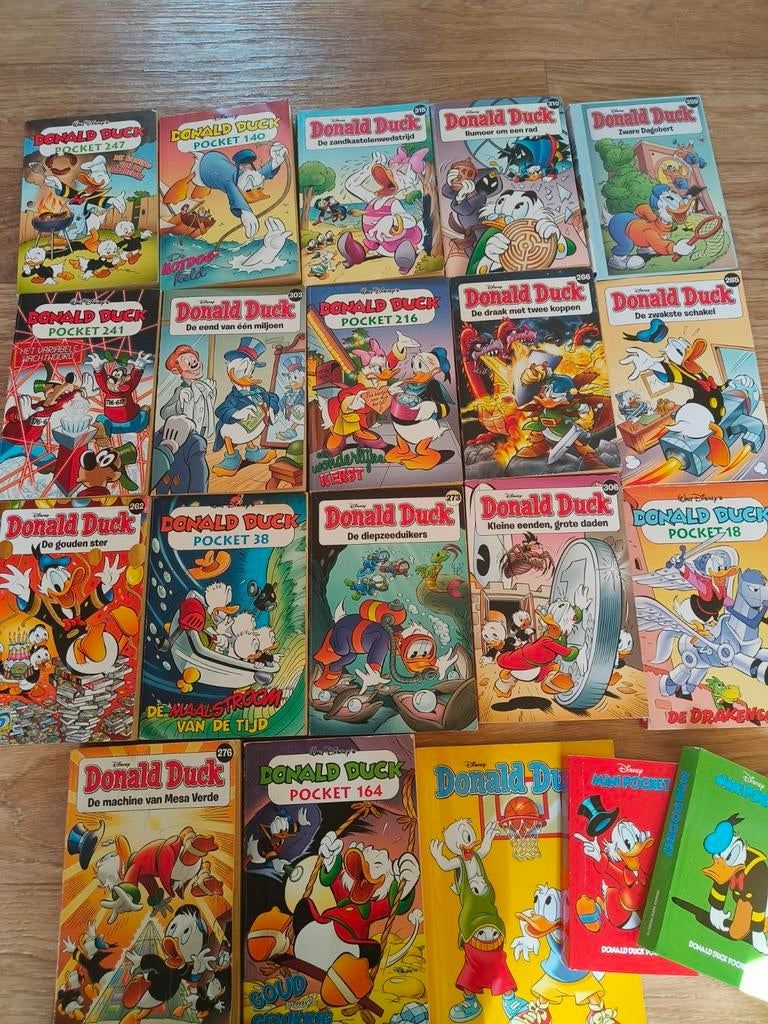 Donald Duck pockets, Meerdere comics, Ophalen, Gelezen, Europa