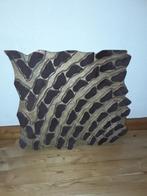 Grote oude houten textiel stempel, Ophalen of Verzenden