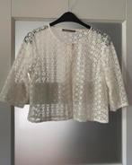 Elegant d'Auvry kanten vestje - Maat 42, Ophalen of Verzenden, Zo goed als nieuw, Maat 42/44 (L), Wit