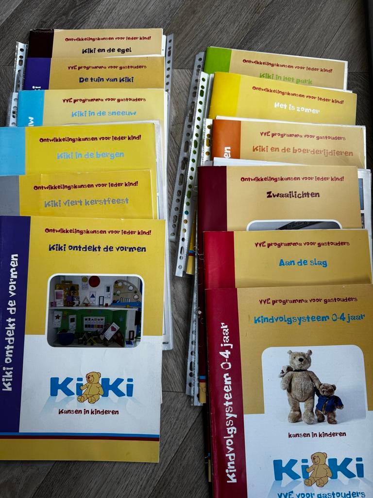 Kiki thema's voor gastouders/kinderopvang + kindvolgsysteem, Ophalen of Verzenden, Zo goed als nieuw