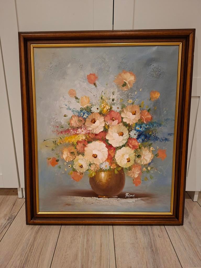 Vintage schilderij, Antiek en Kunst, Ophalen of Verzenden