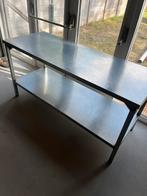 Rvs werktafel 180x70, Ophalen, Zo goed als nieuw, Minder dan 100 cm