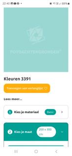 achtergrond appelblauw zeegroen, Ophalen, Zo goed als nieuw, Achtergrond