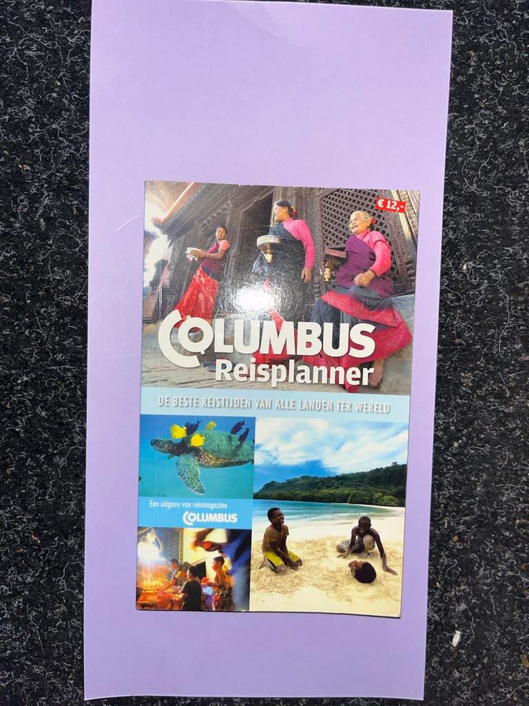 Columbus Reisplanner: Beste Reistijden Wereldwijd, Overige merken, Europa, Ophalen of Verzenden, Zo goed als nieuw