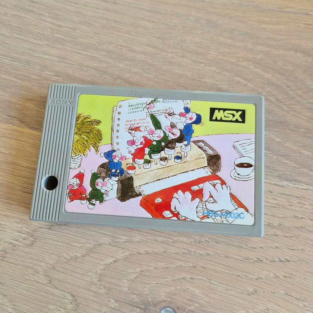 SONY HIT BIT MSX HBS-H003C Homewriter (1984), Computers en Software, Ophalen of Verzenden