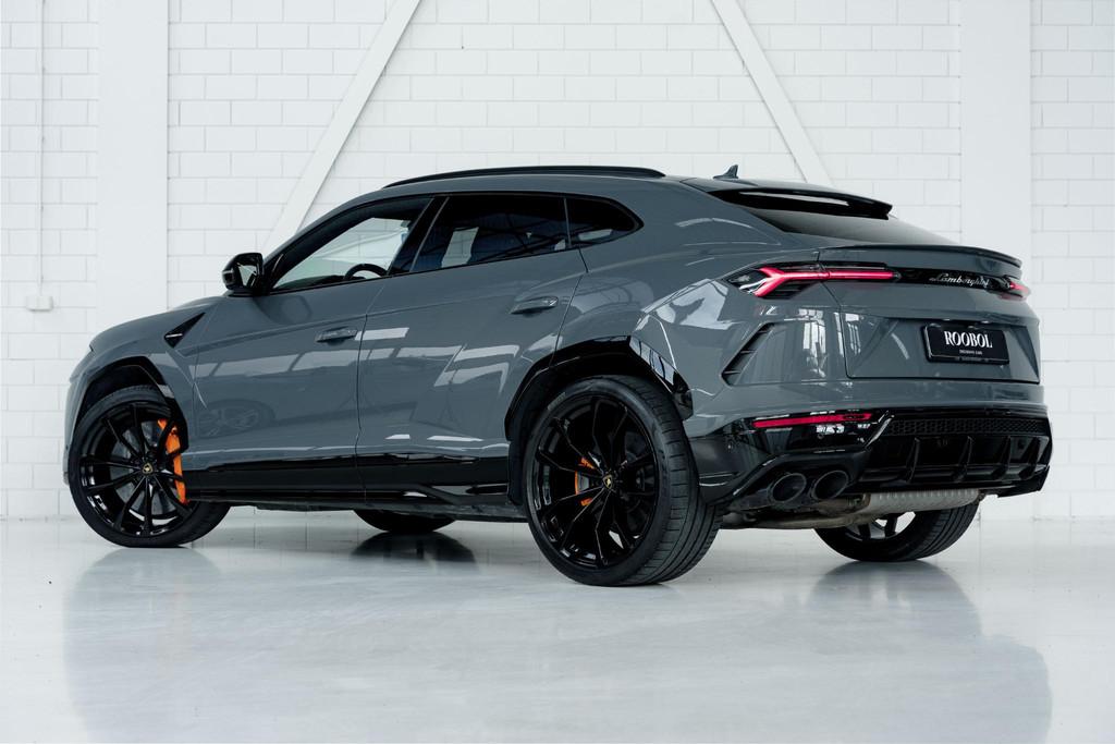 Lamborghini Urus 4.0 V8 Grigio Telesto l Massage l Entertain, Auto's, Lamborghini, Automaat, Urus, Gebruikt, Overige kleuren