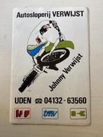 Sticker Autosloperij Verwijst/Johnny Verwijst motorcross, Verzenden, Zo goed als nieuw, Sport