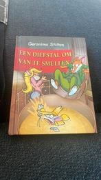 Geronimo Stilton - Een diefstal om van te smullen!, Boeken, Fictie algemeen, Geronimo Stilton, Ophalen of Verzenden, Zo goed als nieuw