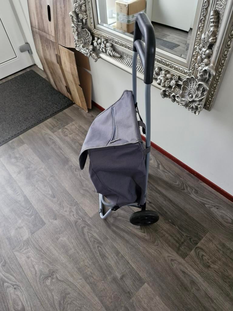 Boodschappenkarretje SECC, Ophalen of Verzenden, Zo goed als nieuw, Grijs, 30 cm of meer