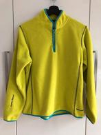 Fleece ski pully van Human Nature , green / geel M, Maat 38/40 (M), Ophalen of Verzenden, Zo goed als nieuw, Trui