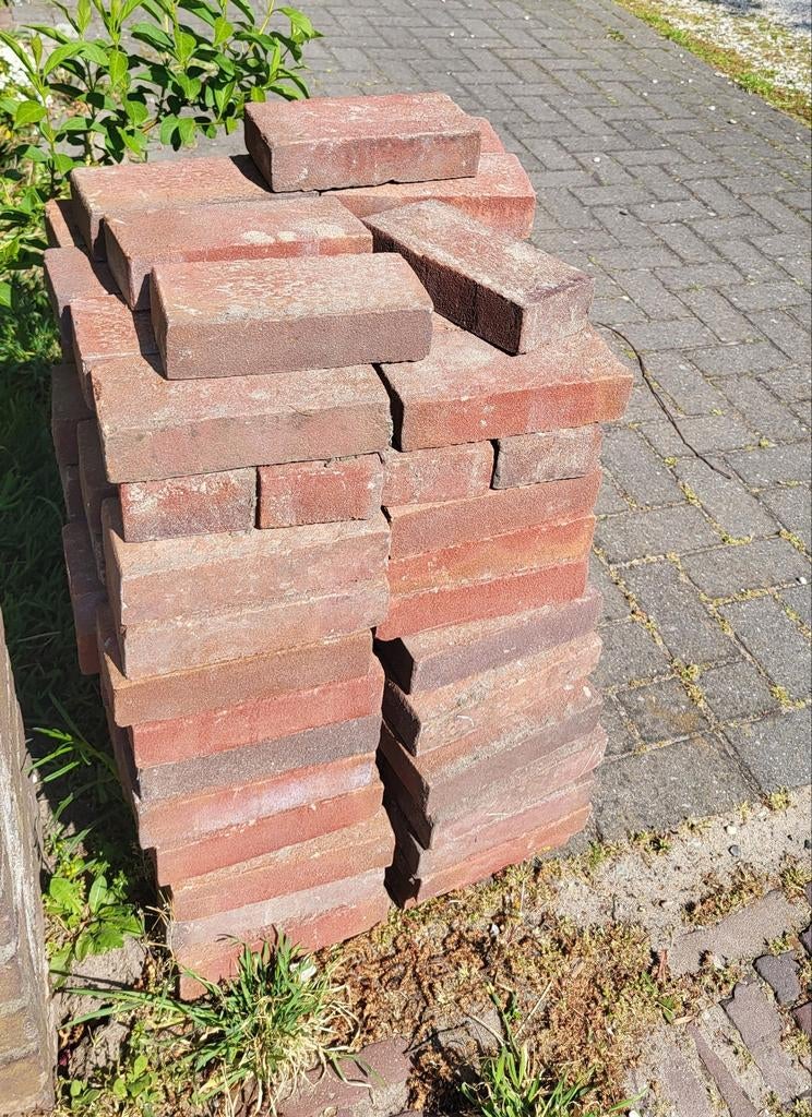 Gebruikte rode klinkers voor bestrating, Ophalen, Overige materialen, Gebruikt, Klinkers