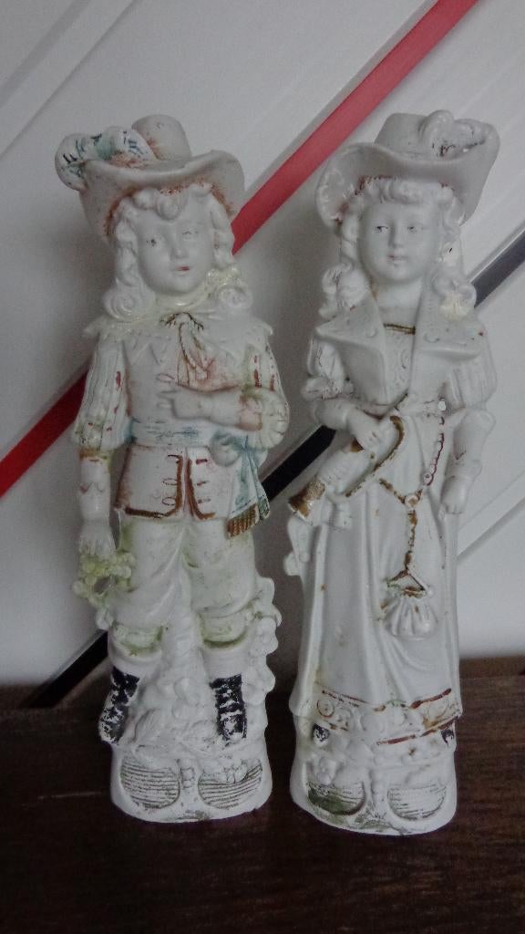 Antieke beeldjes Koppel Grafenthal DEP, Antiek en Kunst, Ophalen