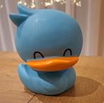 Vrolijke grote blauwe mooie badeend, Ophalen of Verzenden, Gebruikt