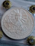 Italië 1000 Lire 1998 Bernini - Zilver FDC, Verzenden, Italië, Losse munt, Zilver