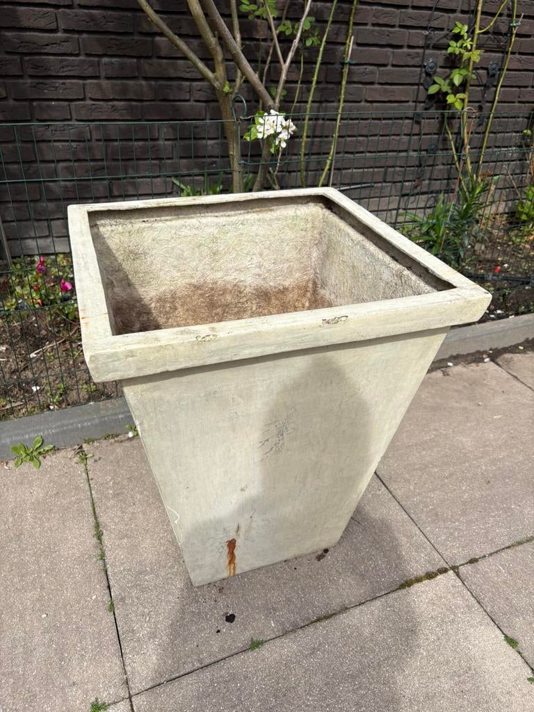 Gratis bloempot, Ophalen, Zo goed als nieuw, Rond, Kunststof