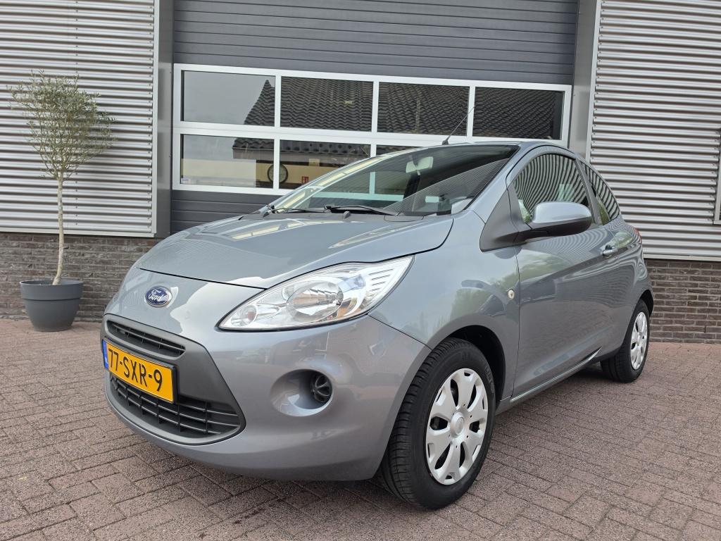 Ford Ka | NL Auto | Airco | 1.2 Cool & Sound s/s (bj 2012), Auto's, Ford, Keurmerk '100% Onderhouden', Euro 5, Stof, Gebruikt