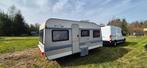 Vintage Hobby Classic Caravan uit 1994 - Nette staat, Rondzit, Hobby, Particulier, Koelkast