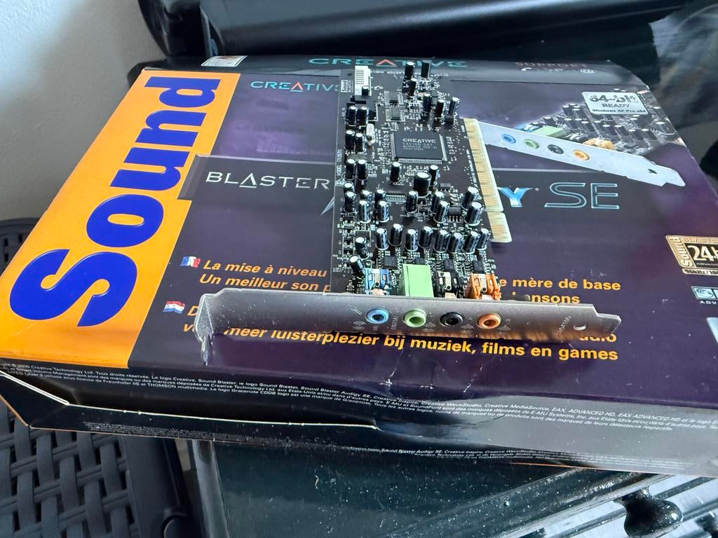 Creative Sound Blaster Audigy SE geluidskaart, Ophalen, Nieuw, Intern