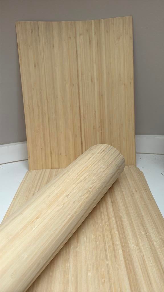 Bamboe naturel 56x41cm, Geschikt voor snijden, Verzenden, Almelo, Hout