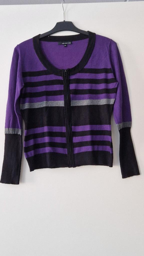 vest Les Amies maat XXL.., Kleding | Dames, Ophalen, Paars, Maat 46/48 (XL) of groter, Les Amies