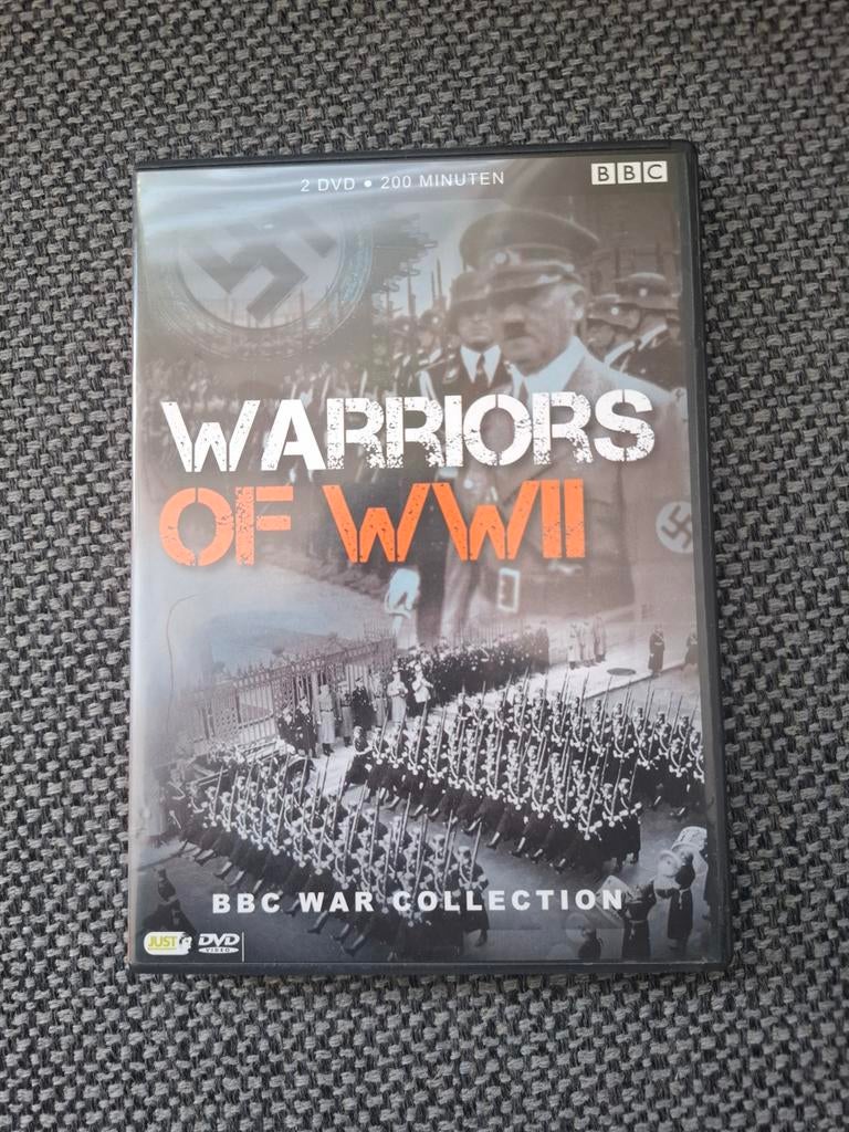 Warriors of WWII - BBC War Collection (2 DVD), Gebruikt, Oorlog of Misdaad, Boxset, Ophalen of Verzenden