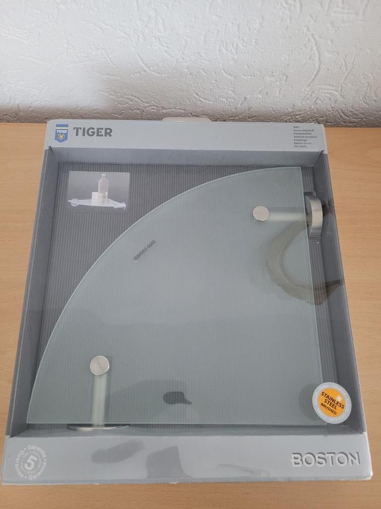 Tiger Boston glazen planchet 24cm, Nieuw, ..., Ophalen of Verzenden, Tiger