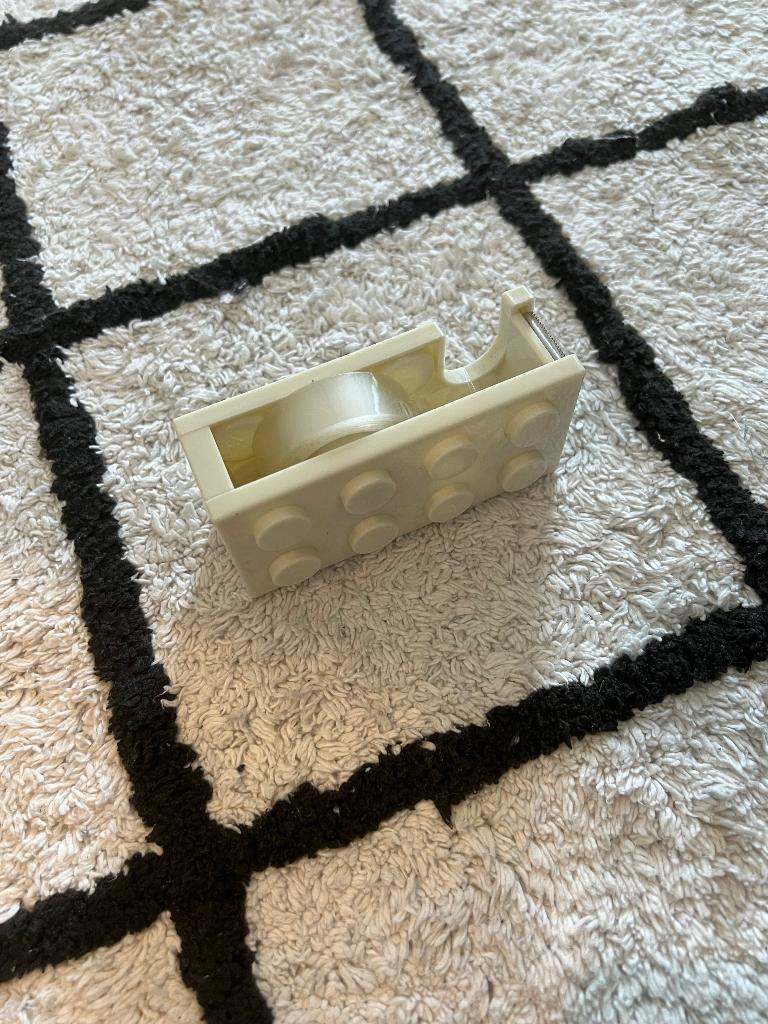Nieuw wit Lego blok plakband dispenser bureau accessoire, Ophalen of Verzenden, Nieuw