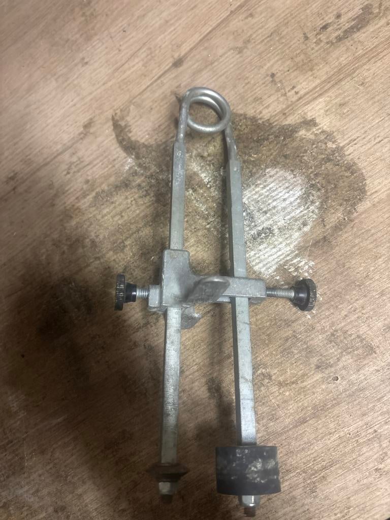 Verstelbare cirkelsnijder/gatensnijder, Doe-het-zelf en Verbouw, Gereedschap | Handgereedschap, Ophalen of Verzenden, Gebruikt