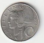 10 shilling 1976 Oostenrijk. km. 2918, Postzegels en Munten, Munten | Europa | Niet-Euromunten, Ophalen of Verzenden, Oostenrijk