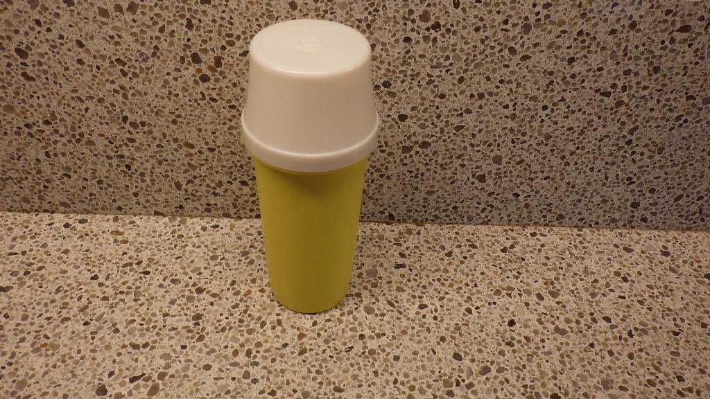 retro geel pompje van tupperware, Ophalen of Verzenden, Gebruikt, Geel, Overige typen