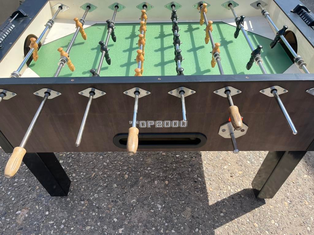 Topper 2000 voetbaltafel - tafelvoetbal, Ophalen, Gebruikt, Pooltafel