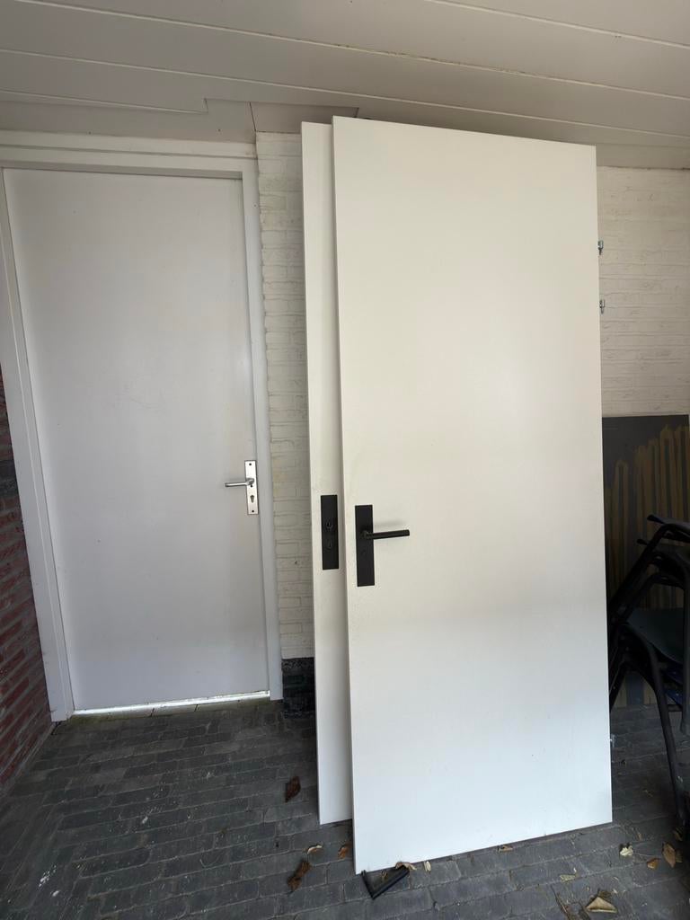 Binnendeuren opdek, diverse maten, Ophalen, Gebruikt, 80 tot 100 cm, 215 cm of meer